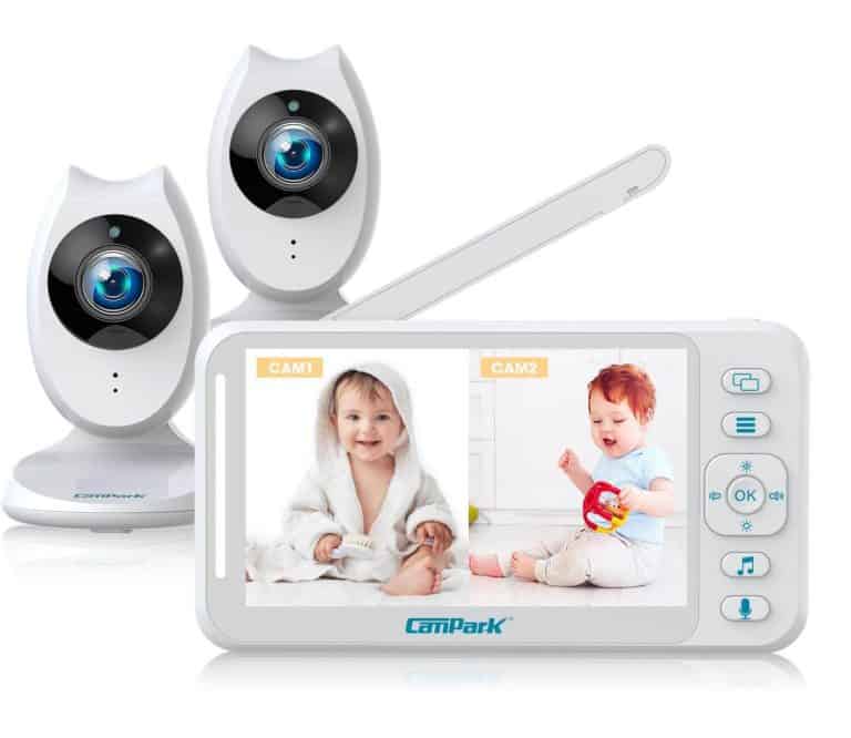 Best Baby Monitors For Two Rooms Split Screen