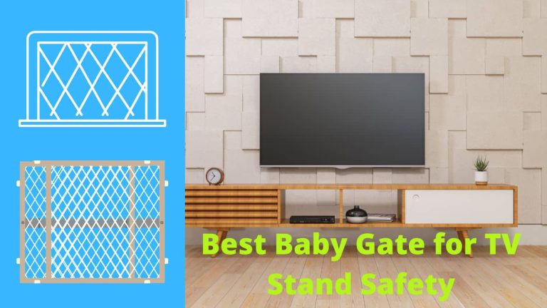 Best Baby Gates For Tv Stand (Baby-Proof Your Entertainment Center)