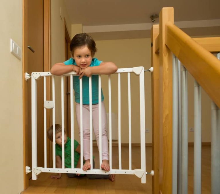 Best Baby Gate for Stairs with Only One Wall 