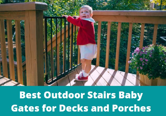 5 Best Outdoor Stairs Baby Gates for Decks and Porches
